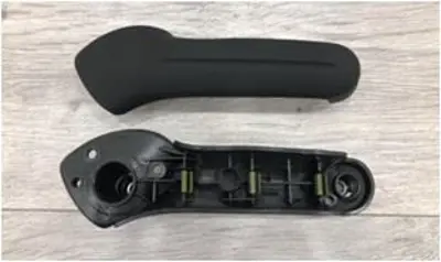 PRO-A 293069 Kapı Tutamagı Ve Ust Kapak Sıyah Sag On Arka Golf Iv Bora 1J4867180A