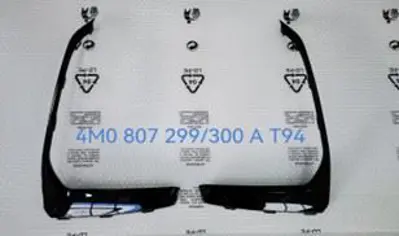 PRO-A 295180 On Tampon Sıs Farın Sus Cıtası Sag Sıyah Q7 Slıne 16> 4M0853300AT94