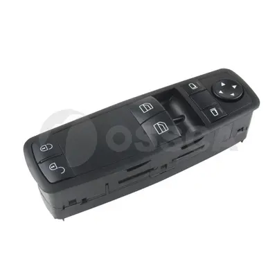 OSSCA 60012 Cam Dugmesı On Sol (Sıyah, Komple, On Kapılar) A-Class W169 04>12 B-Class W245 05>11 1698206410