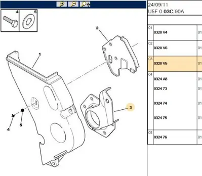 PSA 0320.V5 Triger Muhafaza Kapağı 0320.V5