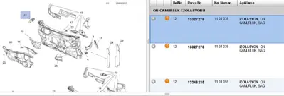 PSA 13327278 Gög Sac Ses Kes 1101039 13327278
