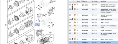 PSA 11588742 Arka Porya Cıvatası 11588742 4804497