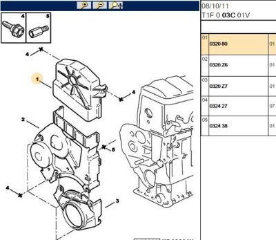 PSA 0320.80 Egzantrik Triger Kapak 32080