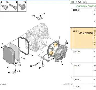 PSA 1611666280 Otom.Şanz Sekmanı 1611666280