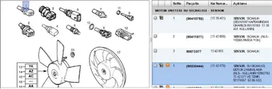 PSA 93174557 Termostat Opel Vectrab Z18xe 6286420 93174557