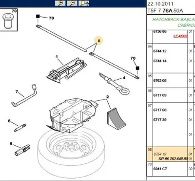 PSA 6754.19 Yeni No:9676264880 675419 675419 675419 675419 675419