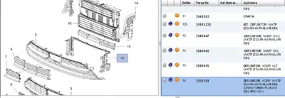 PSA 3551701 Yeni No:Yp00105780 3551701