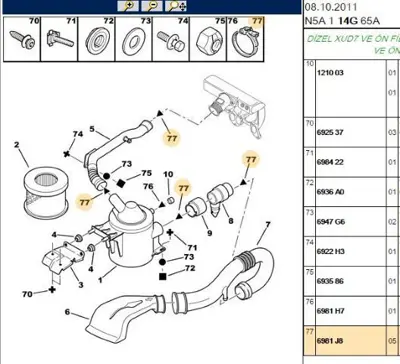 PSA 6981.J8 Metal Kelepçe 6981J8