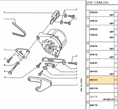 PSA 6923.03 Vida  6923.03