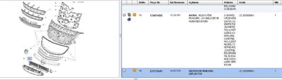 PSA 23172541 Panjur Deflektörü 1402014 23172541