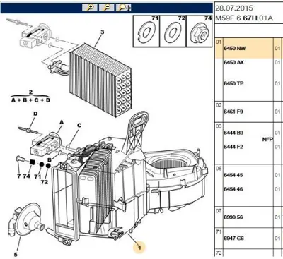 PSA 6450.NW Kalorifer Kutusu  6450.NW