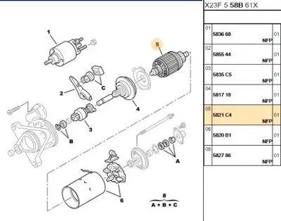 PSA 5821.C4 Mars Kollektörü Bosch Firsat 5821C4 5821.C4 5821C4 5821C4 