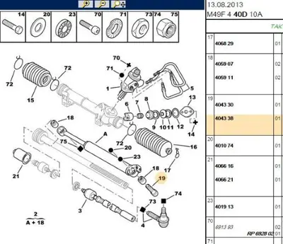 PSA 4043.38 Vida  4043.38