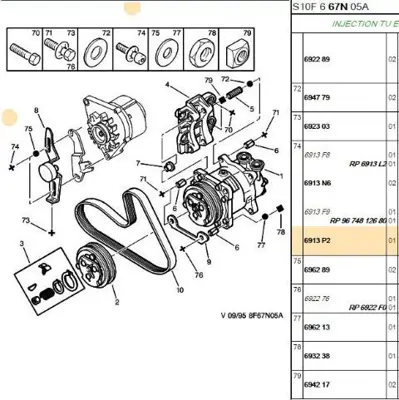 PSA 6913.P2 Vıda 6913.P2