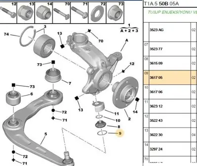 PSA 3617.05 Koruyucu Sac 361705