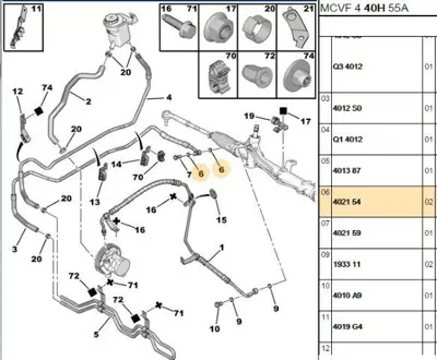 PSA 4021.54 Rondela  4021.54