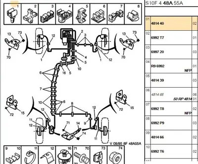 PSA 4814.40 Agraf  481440