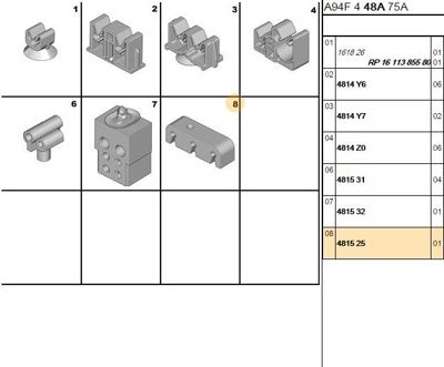 PSA 4815.25 Agraf 3637612 481525