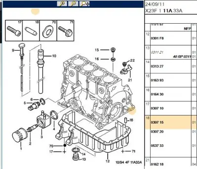 PSA 0307.15 Karter Kapak Pimi 30715 0307.15 30715 30715 
