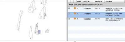 PSA 13125999 Köşebent İç Sol 13125999 149715