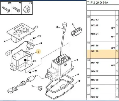 PSA 2461.89 Kutu  2461.89