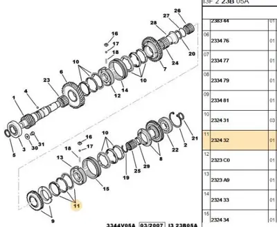 PSA 2324.32 Segman  2324.32