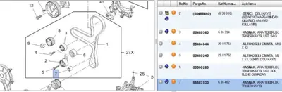 PSA 55587030 Sargımakarası 5636488 55587030 55568974 55268357 55486826 636462 55183527 55187100 55190554 55190876