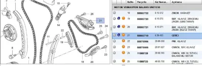 PSA 55583719 Motor Balans Zıncır Gergisı 636483