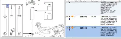PSA 22872062 S-Absorber 22830730 22872062 436671 436790