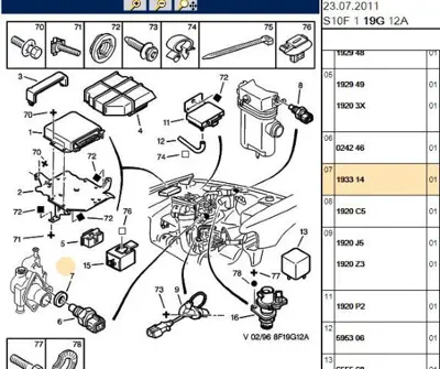 PSA 1933.14 Conta 12.1x18.2 1933.14