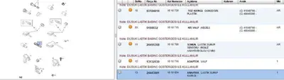 PSA 24443881 Anahtar Lastik Subap Kapağı Meriva-A 1010804 24443881