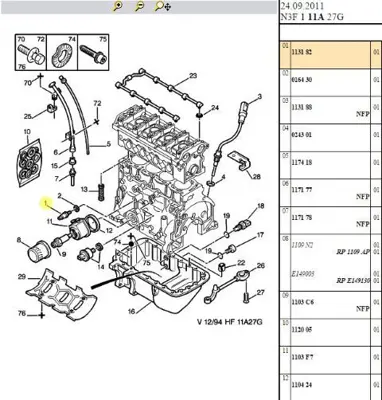 PSA 1131.83 Müşür Contası 1131.83