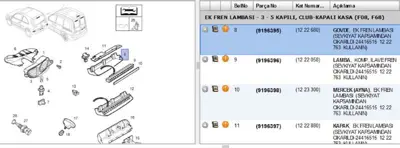 PSA 24416515 Klips Opel 1222058 1222128 1222680 1222763 1222880 1223300 13221557 24416515 9196395 9196396 9196397 9196398
