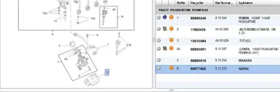 PSA 55577802 Yakit Puskurtme Pompa Kapagi Opel Astra K B16sht 815272 55577802