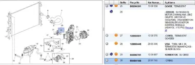 PSA 55484166 Part 2091165 55484166