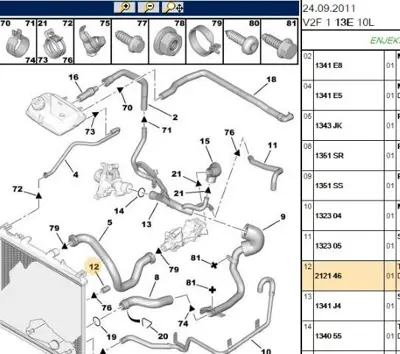 PSA 2121.46 Plastik Tapa  2121.46
