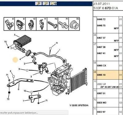PSA 6995.10 Agraf Str  6995.10