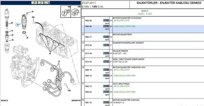 PSA 1980.65 Enjektor Kutugu Partner Dw8 ++++ 198065 9401980658