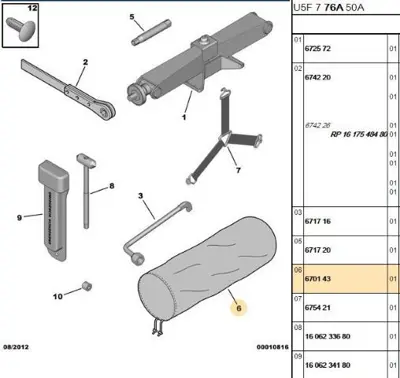 PSA 6701.43 Takım Çantası  6701.43