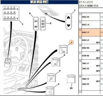 PSA 6552.LY Plib Parçası 6552LY