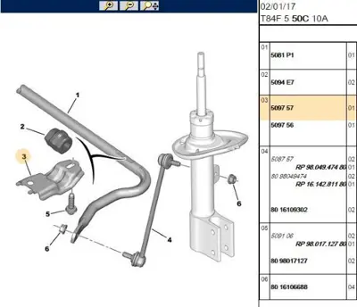 PSA 5097.57 Sol Viraj Demir Kebi 509757