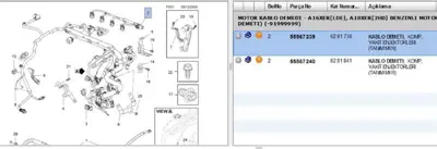 PSA 55567239 O:Mot Kde Opel 55567239 6281730