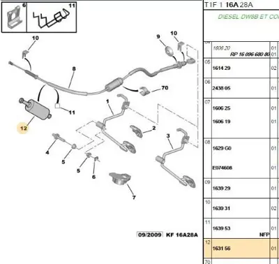 PSA 1631.56 Gaz Teli Uç Fiberi  1631.56
