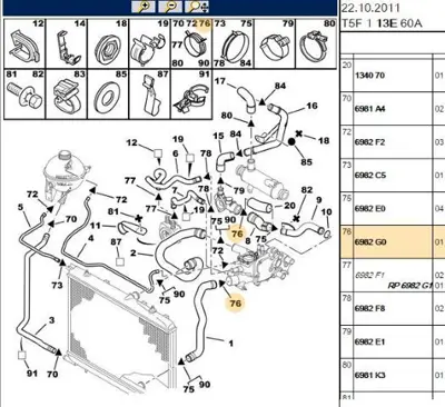 PSA 6982.G0 Metal Kelepçe  6982.G0