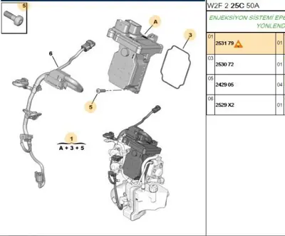 PSA 2531.79 Otomatik şanzıman Beyni 253179