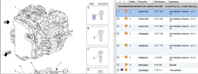 PSA 11515776 Cıvata 11515776 2001366