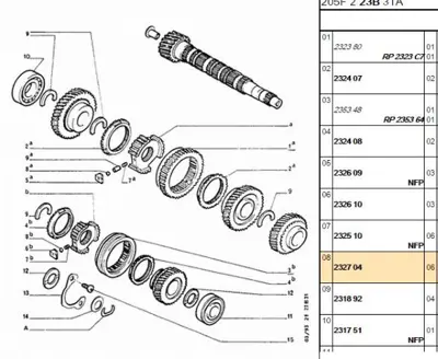 PSA 2327.04 Bilya 232704 3645107