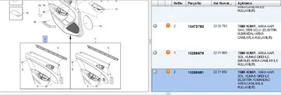 PSA 13258681 Part 13258681 2231092