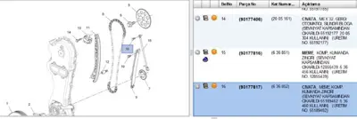 PSA 55189462 Part 55189462 636460 636852 93177817