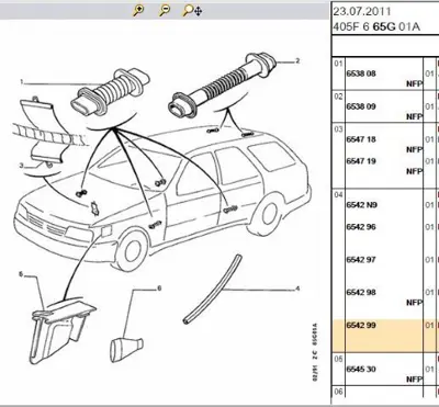 PSA 6542.99 Hortum Koruyucu 654299